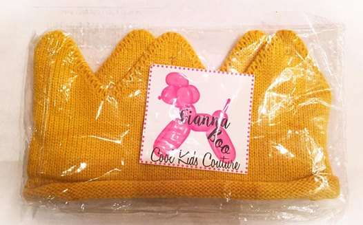 Knitted Toddler Crowns
