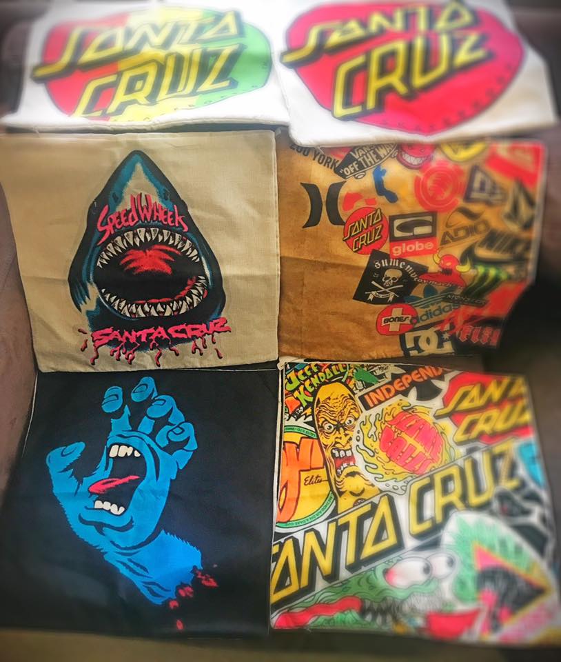 Santa Cruz Skate Pillows (Choose one)