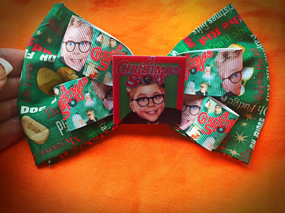 A Christmas Story Ralph Fabric Bow