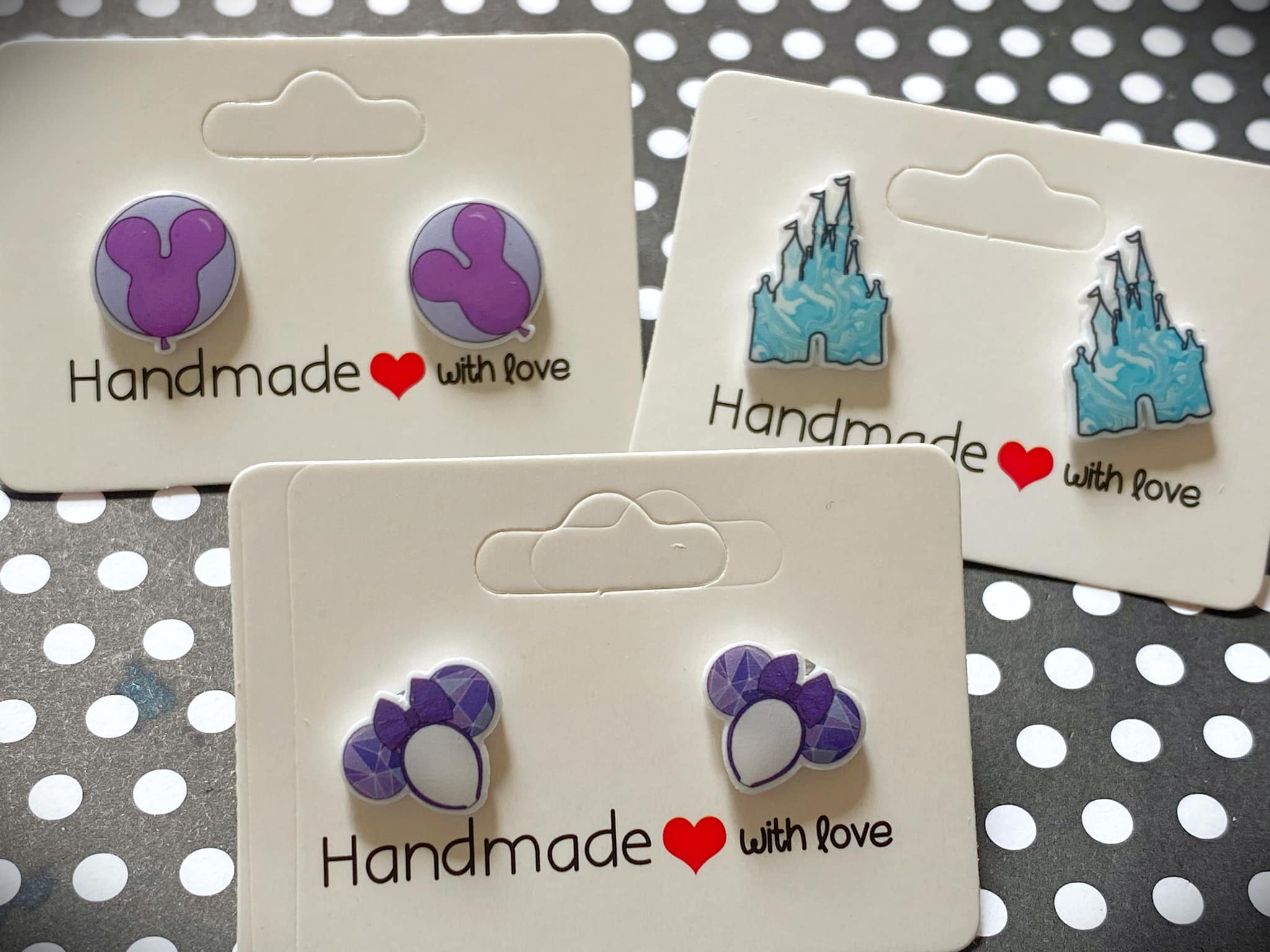 Happiest Place on Earth Stud Earrings