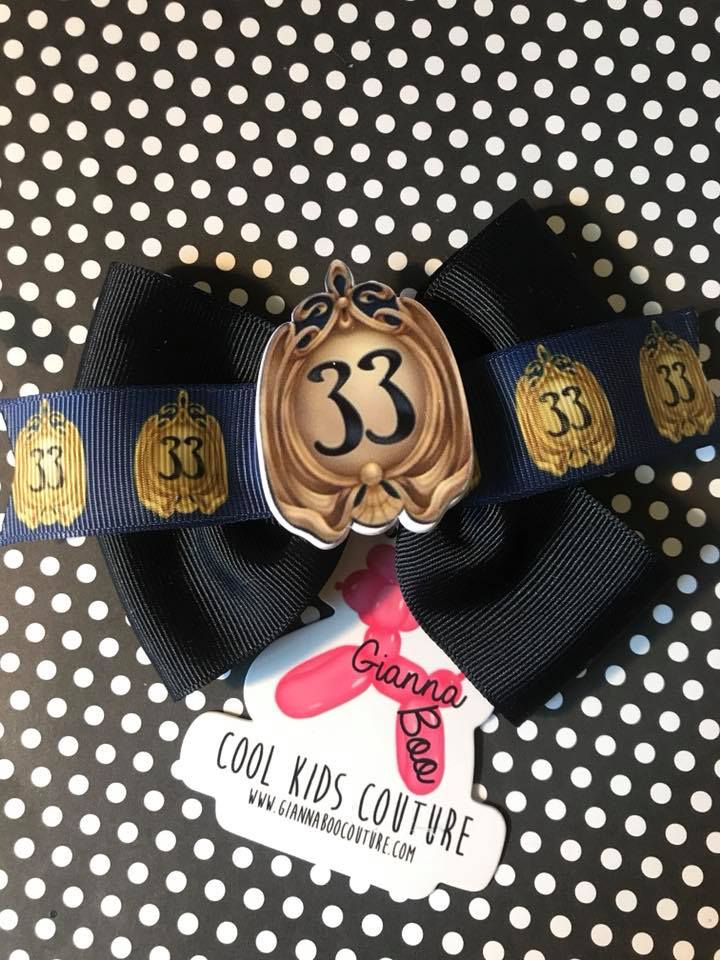 Disneyland's Exclusive Club 33 Member Inspired Hair Bow