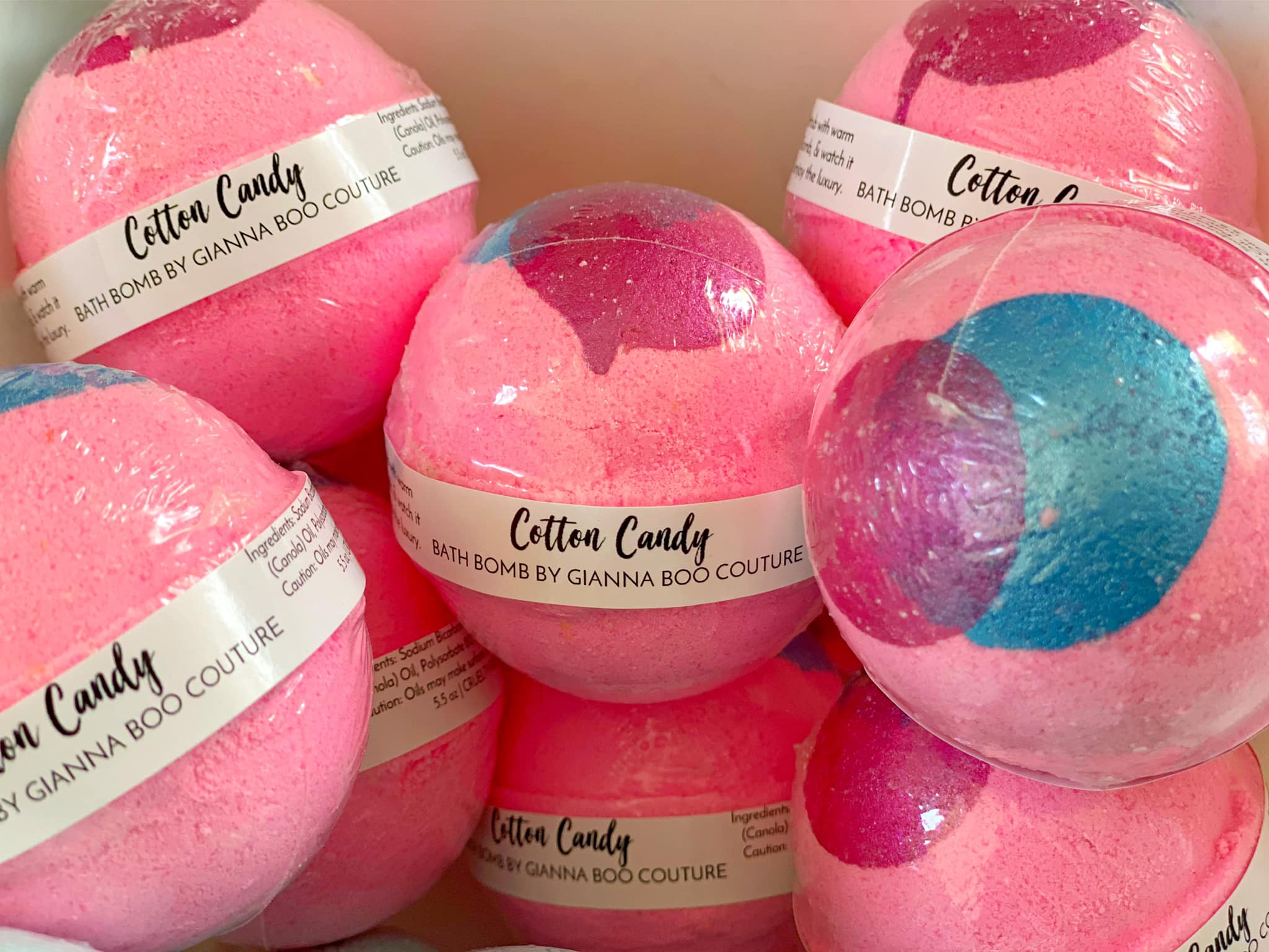 Sweet Cotton Candy Bath Bomb 5.5 oz Sweet Cotton Candy Bath Bomb 5.5 oz