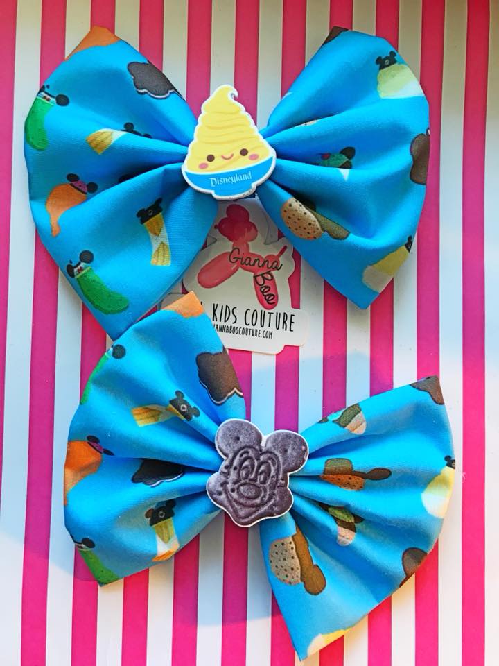 Disney Snacks V2 - Blue Hair Bow