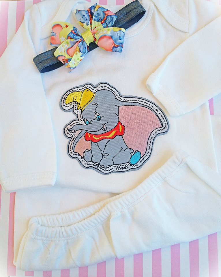 Dumbo Baby Sleeper Set 0-3M
