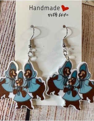 Country Bear Jamboree - Dangle earrings