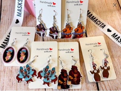 Country Bear Jamboree - Dangle earrings