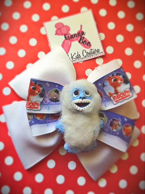 Rudolph, Bumble the Abominable Snow monster Bow