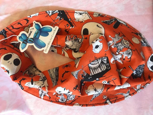 Jack Skellington, Nightmare before Christmas Inspired - Drool Bandana