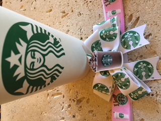Mommy's Coffee Date Headband Bow