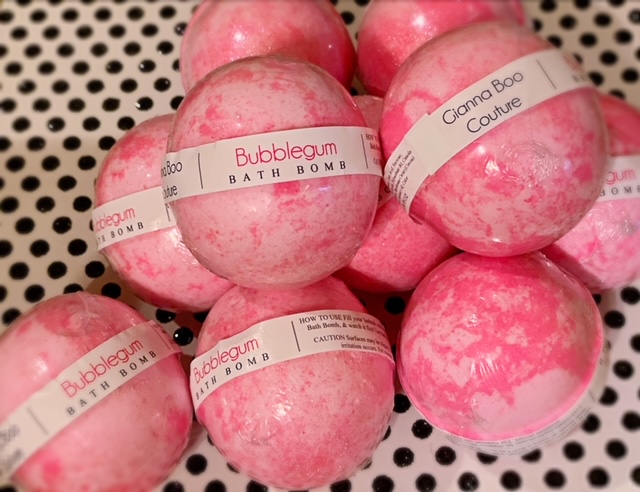 Pink Bubble Gum Bath Bomb 5.5 oz