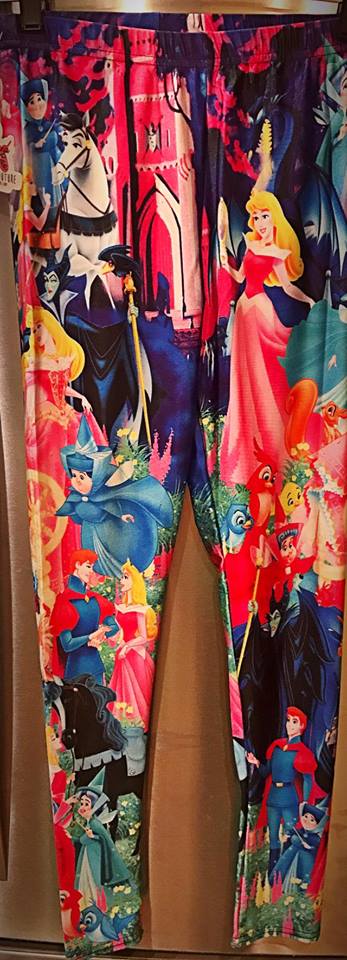 Sleeping Beauty "Active Wear" Leggings (OS)