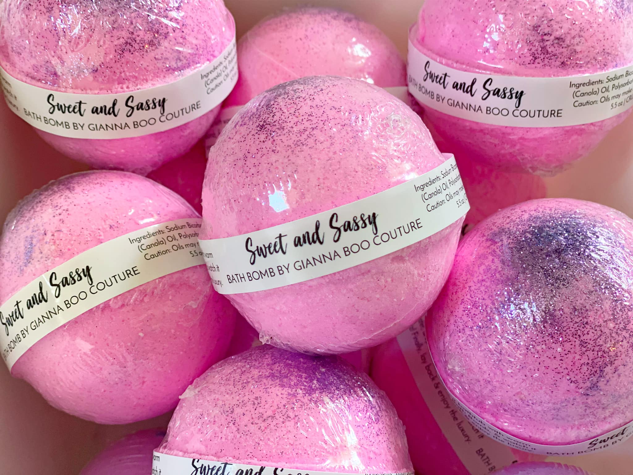 Sweet & Sassy Bath Bomb 5.5 oz Sweet & Sassy Bath Bomb 5.5 oz