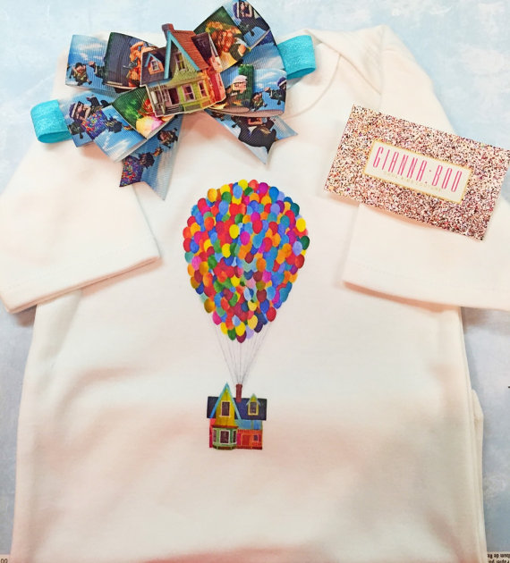 Disney inspired "UP" Shirt Set