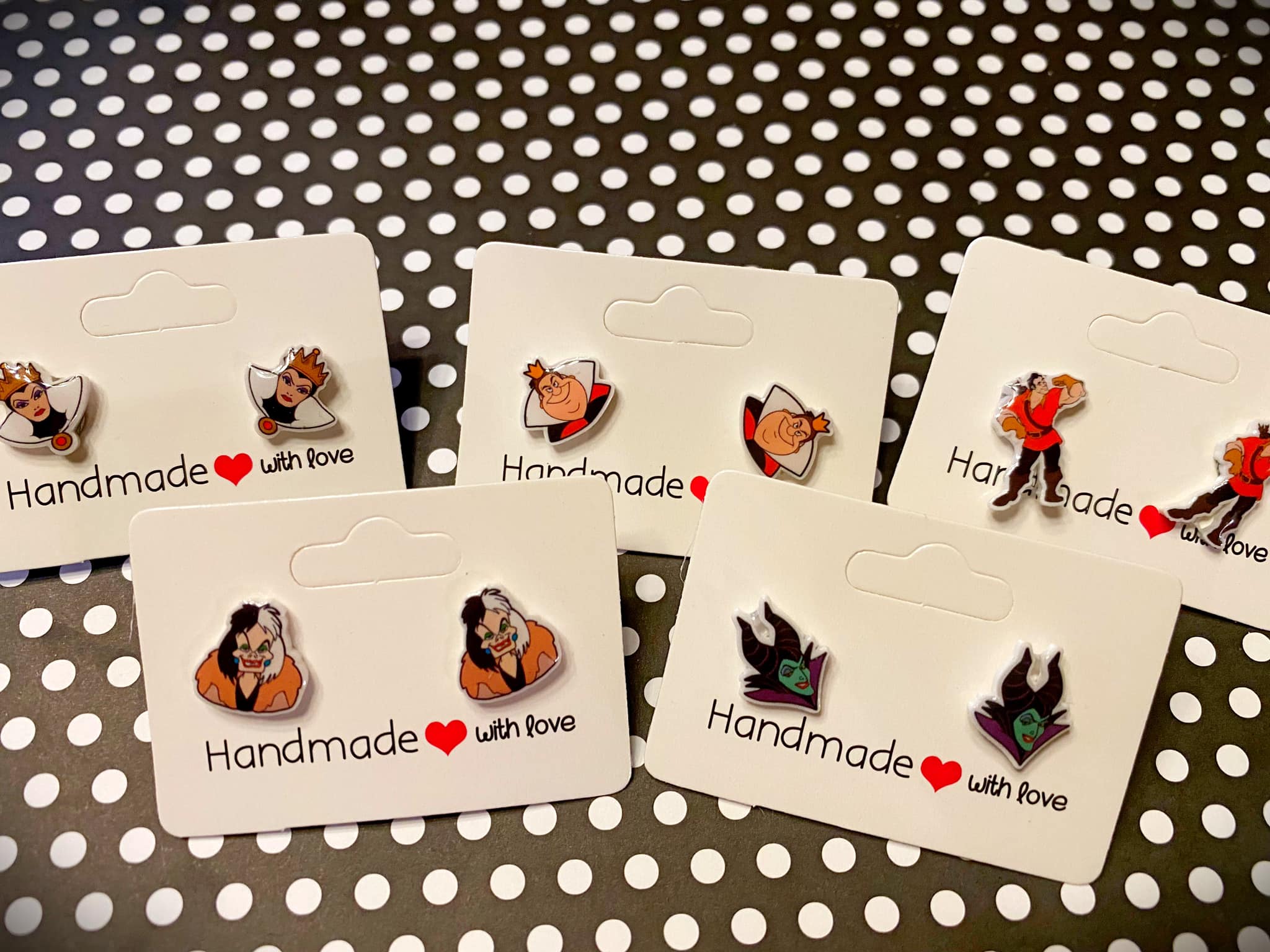 Villain Stud Earrings