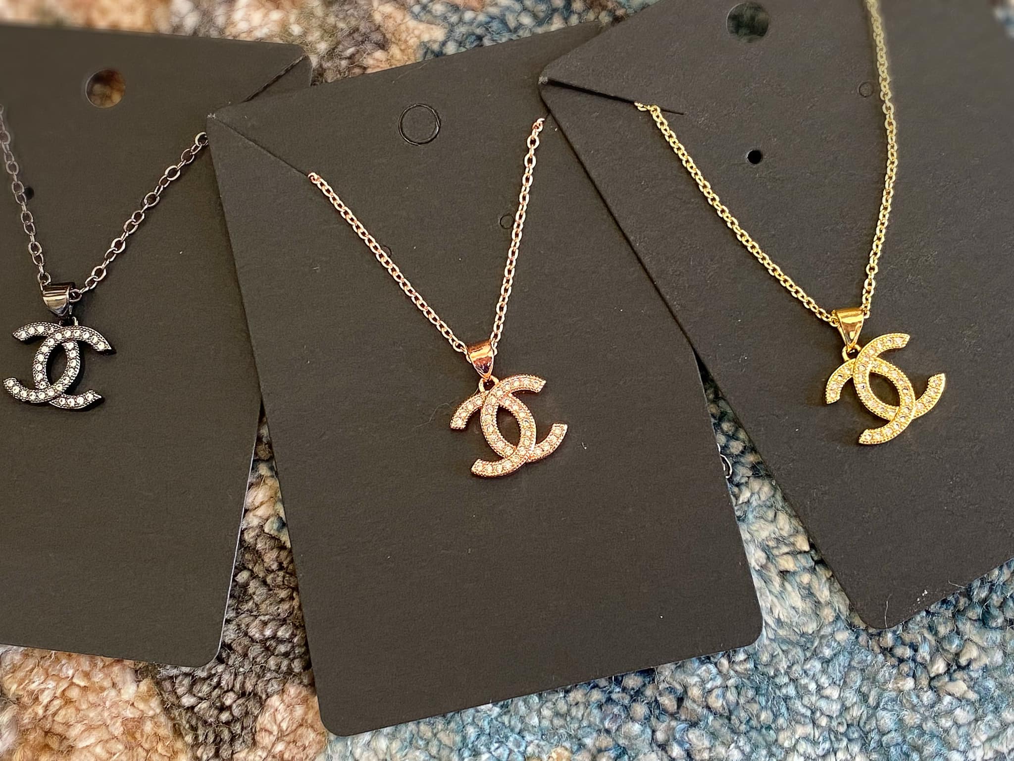 CC Rhinestone Necklaces