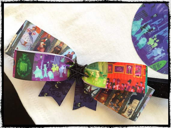 Disney Haunted Mansion Headband Bow