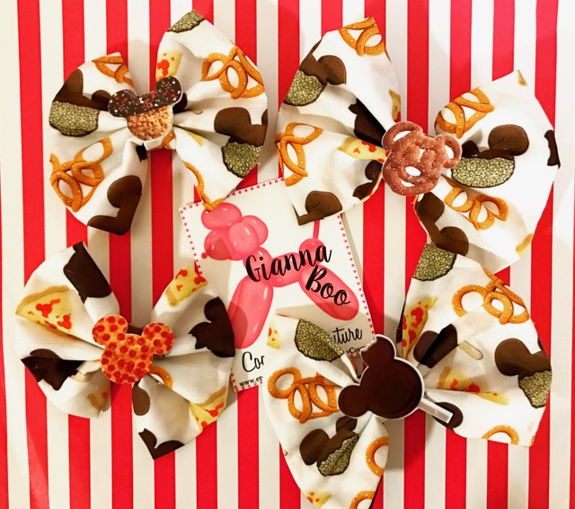 Disneyland Mickey Snacks Bow
