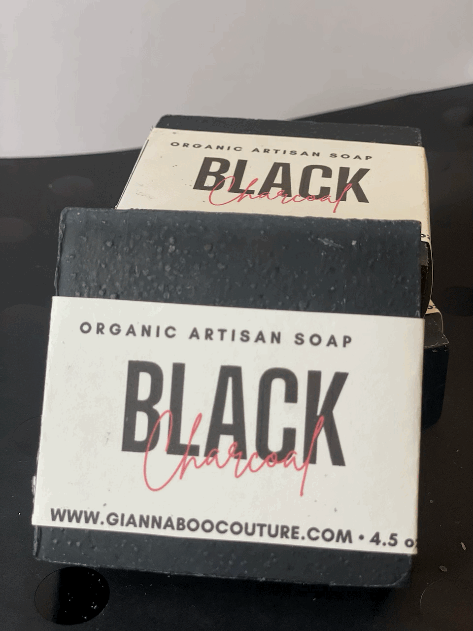 Black Charcoal Soap Bar